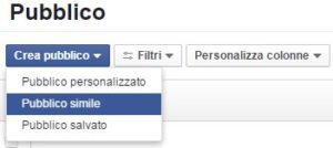 creare pubblico simile con facebook pixel creare pubblico simile con facebook pixel