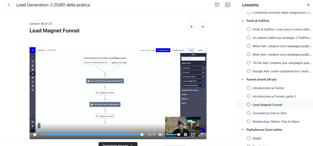 marketing automation e funnel per landing page ottimizzate e di successo