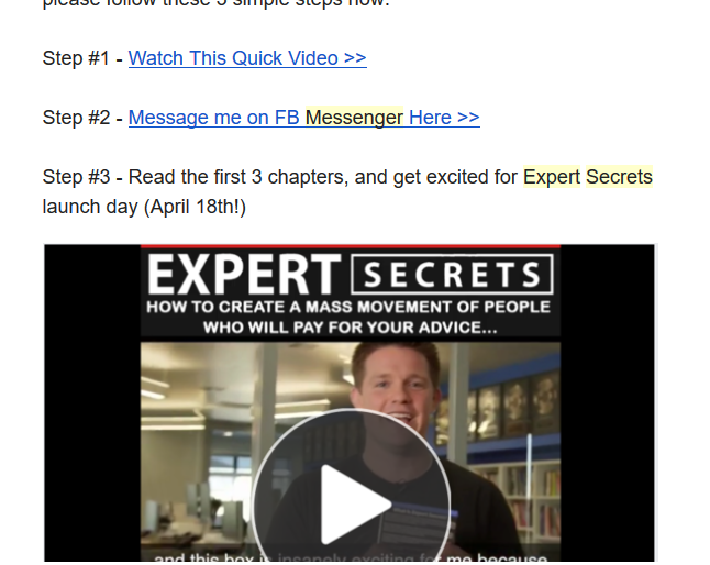 anteprima tre capitoli libro expert secrets