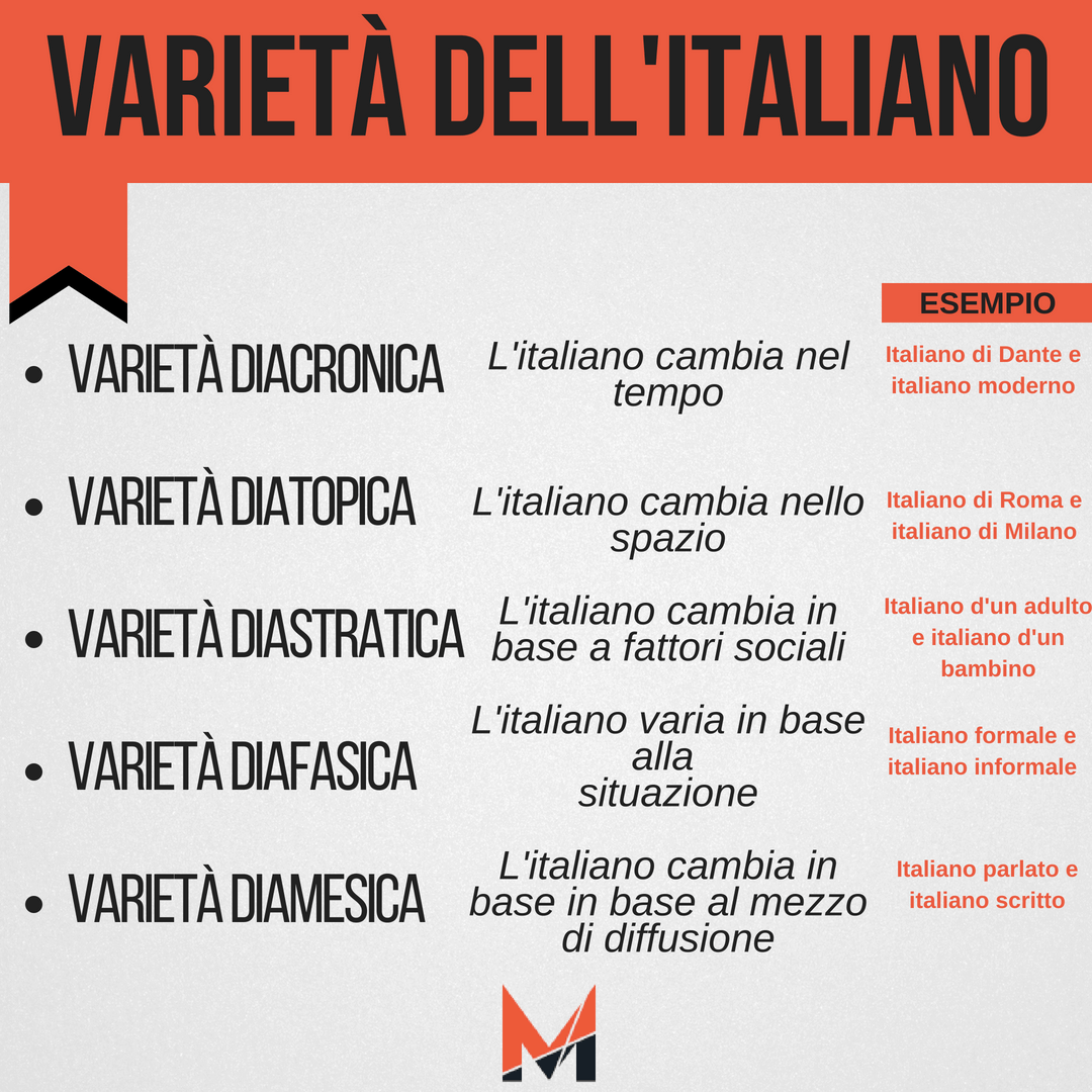 varieta italiano