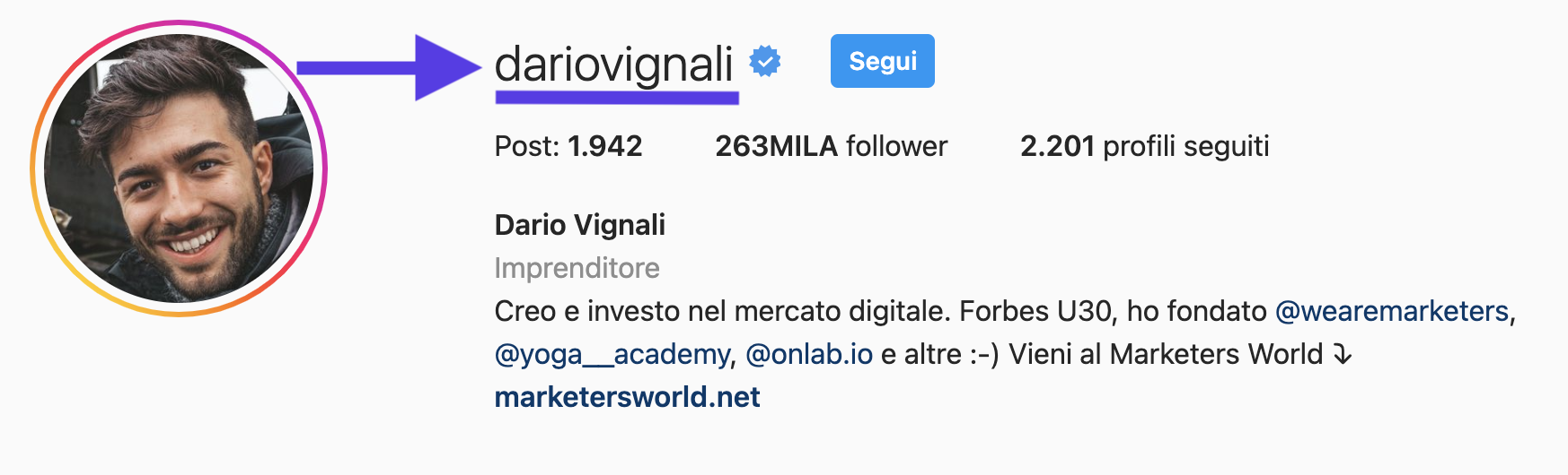 nome utente nome utente