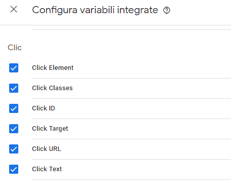 Come tracciare click con Google Tag Manager 2