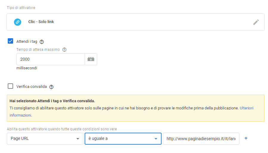 Come tracciare click con Google Tag Manager 5