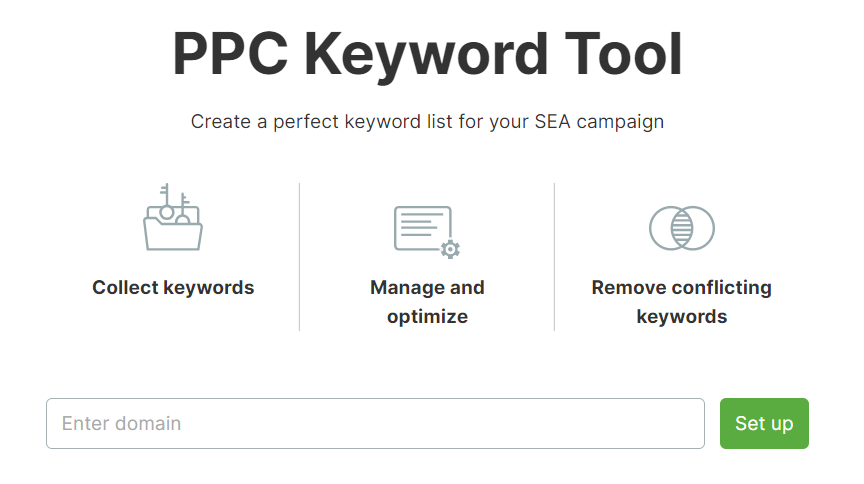 Recensione Semrush - PPC Keyword tool