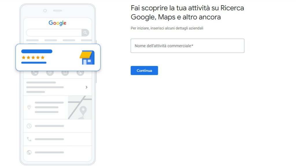 crea google business profile