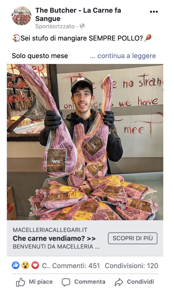 facebook ads per vendere carne facebook ads per vendere carne