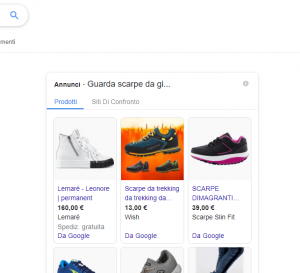 Google Ads annunci shopping Google Ads annunci shopping