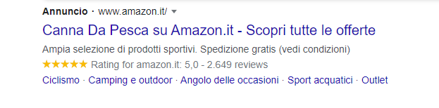 Google Ads annuncio rete Google Ads annuncio rete