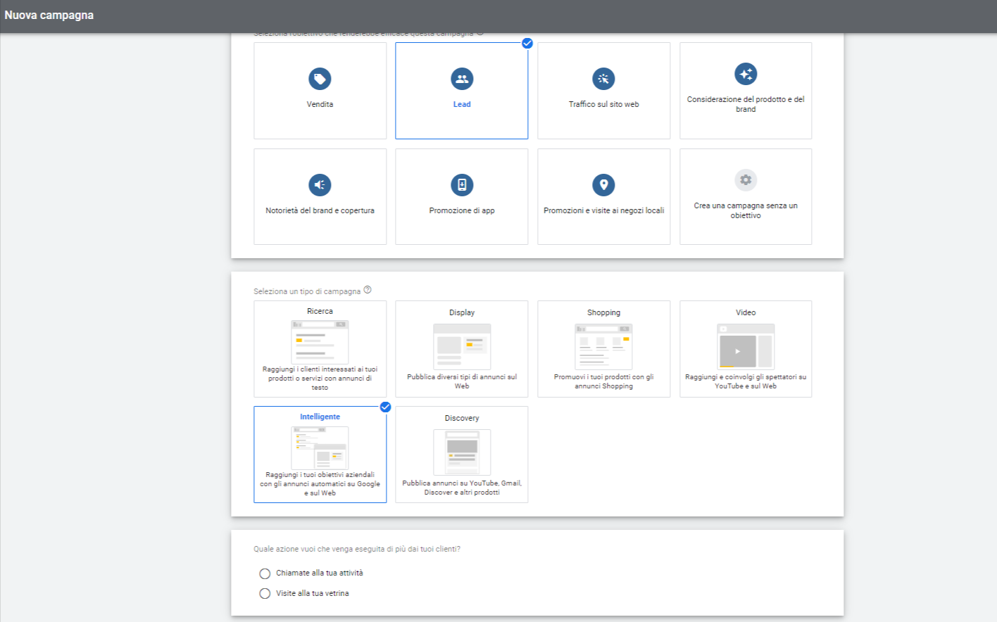 Google-Ads campagne interlligenti Google-Ads campagne interlligenti