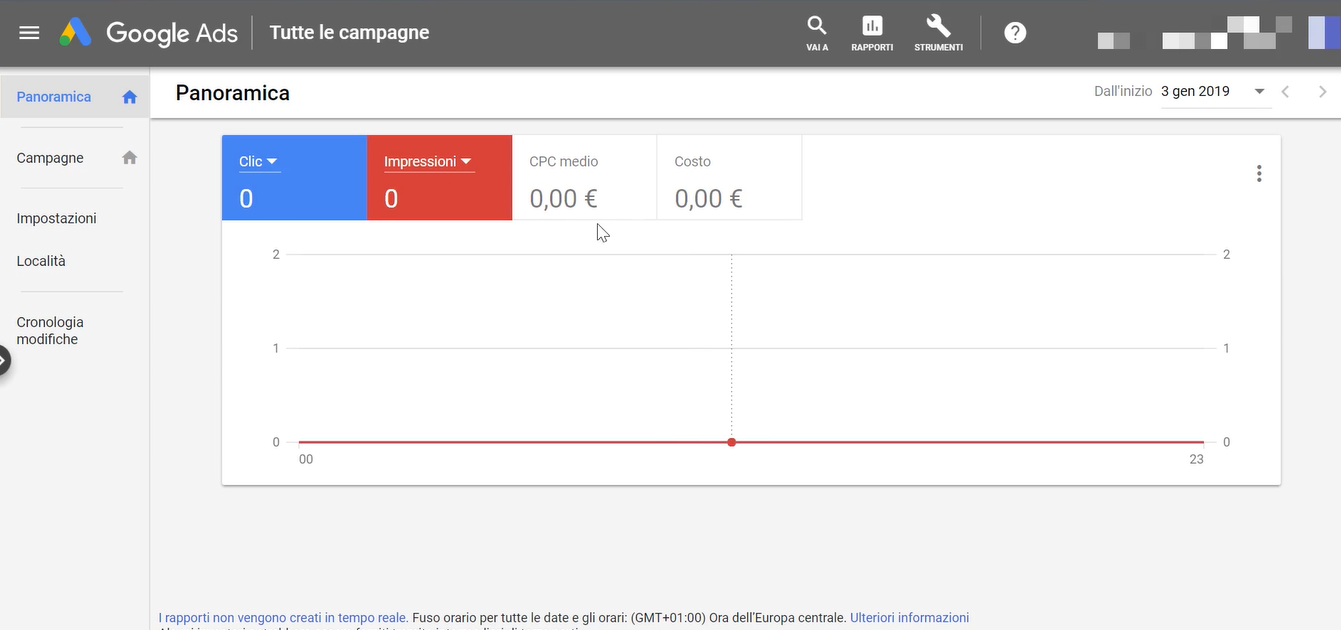 Google ads pannello di controllo Google ads pannello di controllo