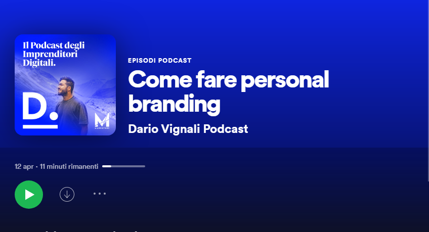 Guida Storytelling Dario Podcast