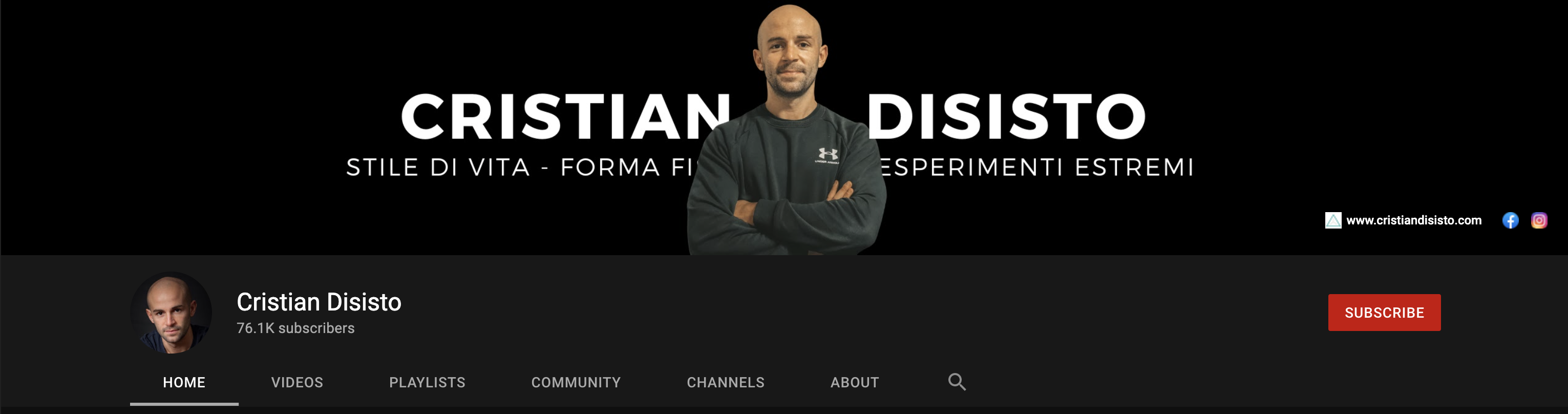 Canale-youtube-cristian-disisto