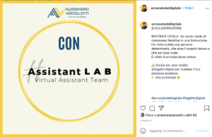 studio legale digitale post instagram