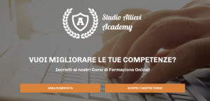 allievi academy homepage