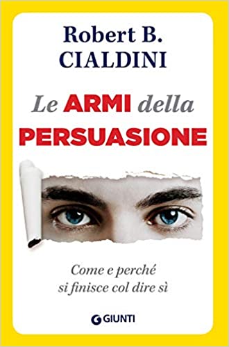 Copertina del libro "Le armi della persuasione"