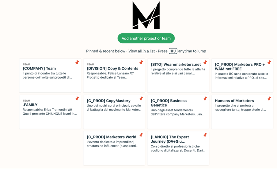 tool di project management basecamp