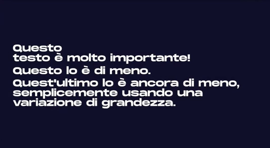 ux sito web-no gerarchia ux sito web-no gerarchia