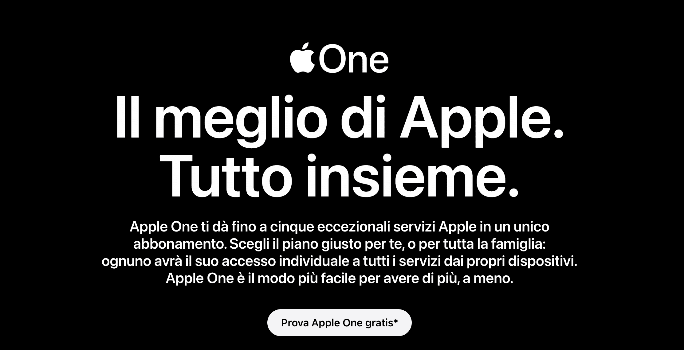 apple one