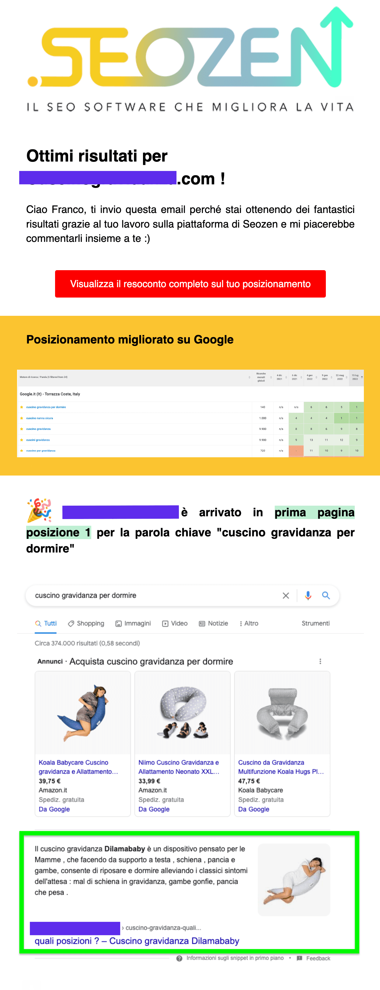 mail risultati mail risultati