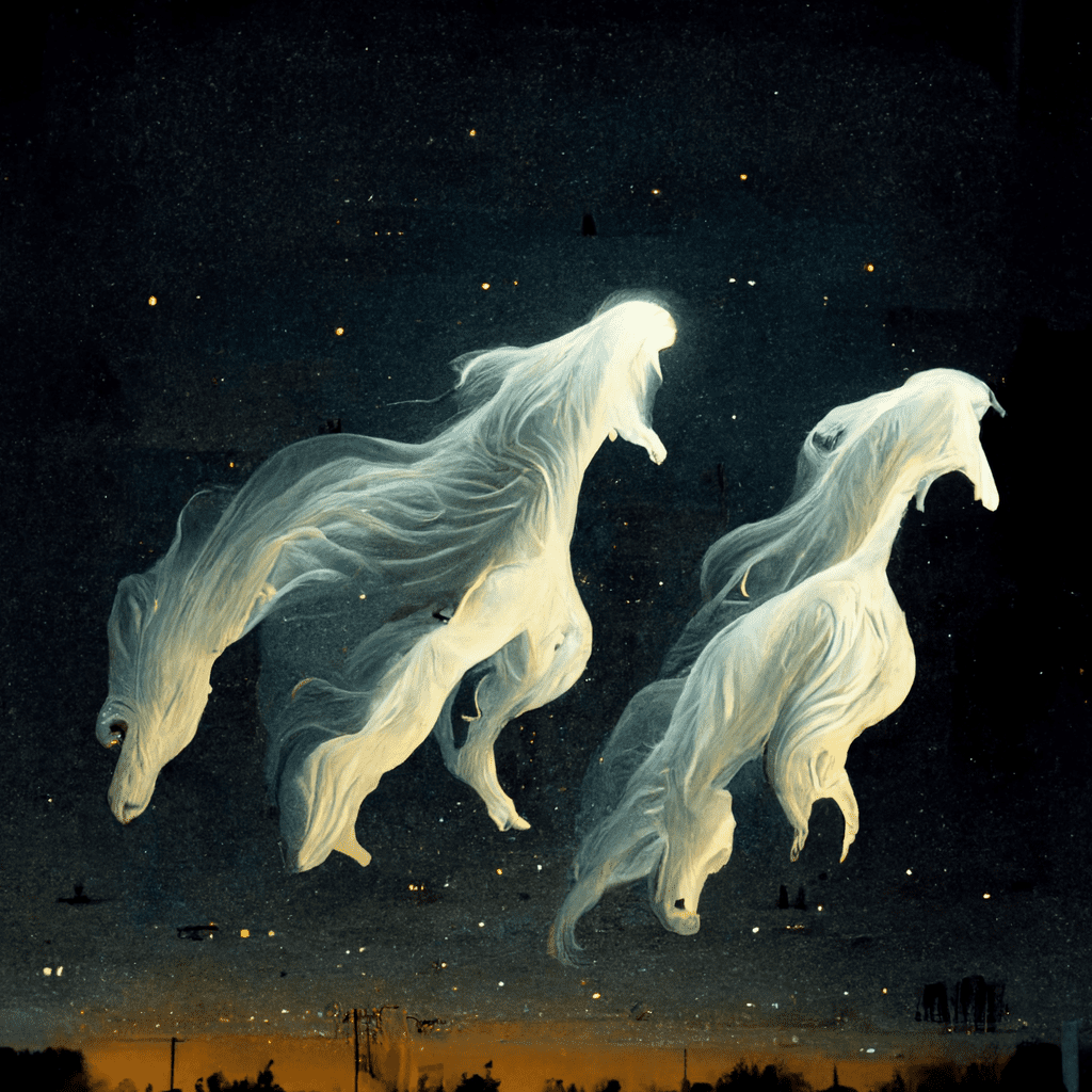 white horses