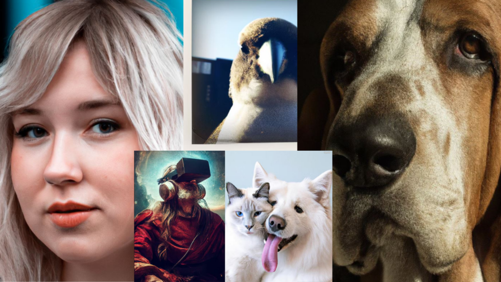 Esempi immagini create con Dall-E