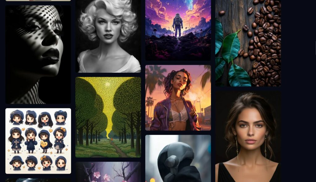 immagini create con midjourney