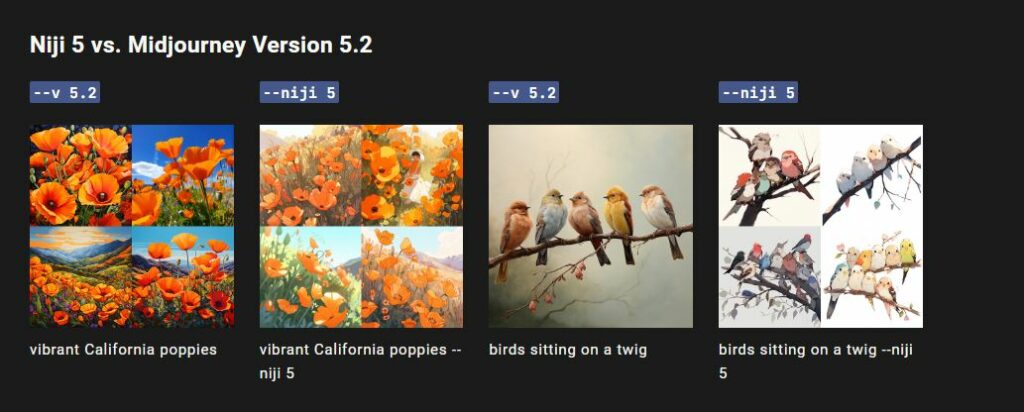 niji model 5 midjourney