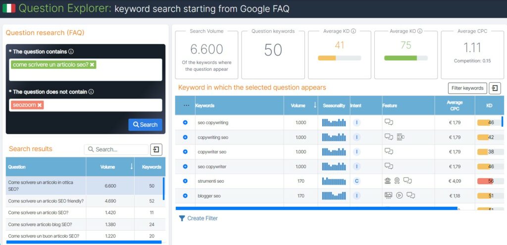 tool question explorer