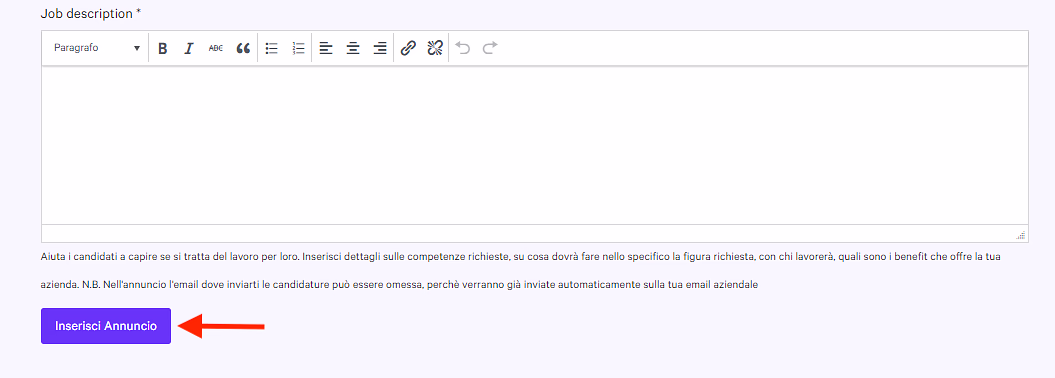 Come pubblicare in Job Board 7