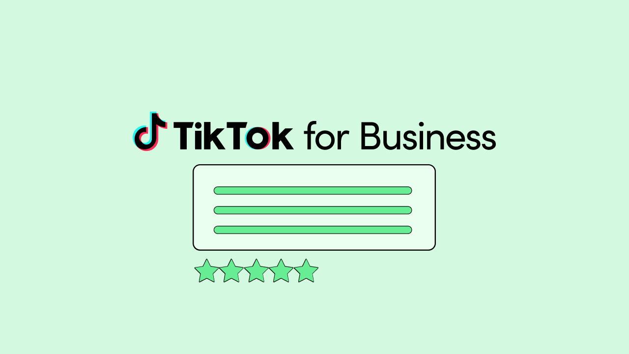 TikTok for business