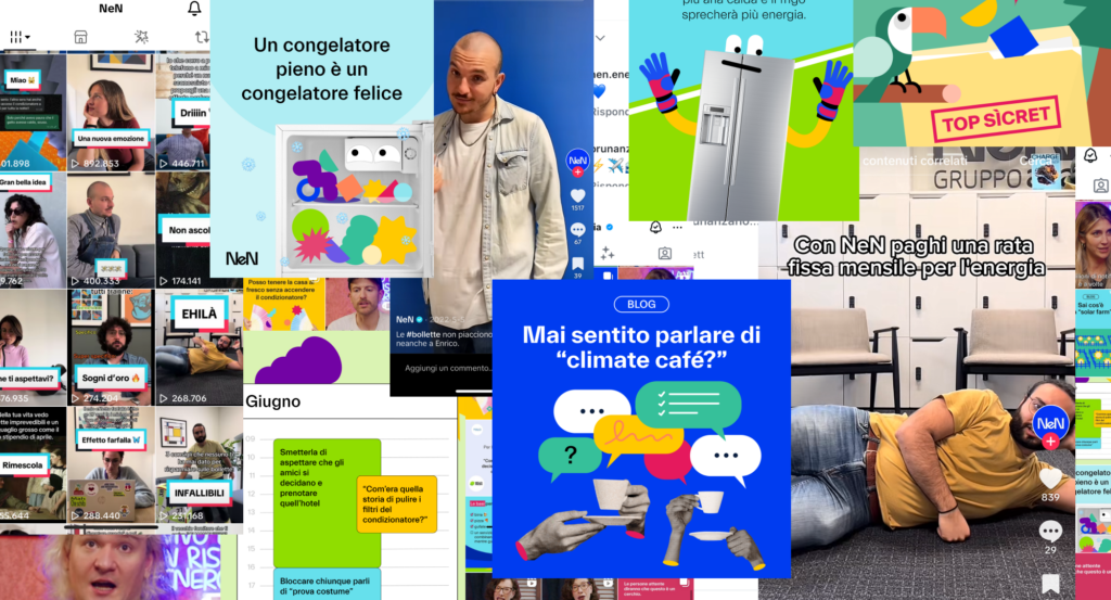 comunicazione social NeN