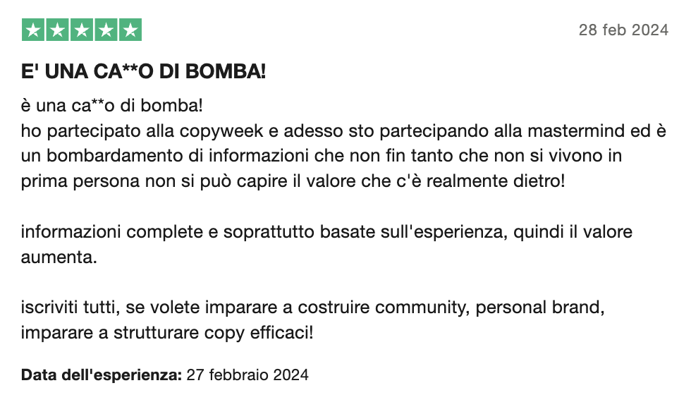 Love Page CopyMastery 3