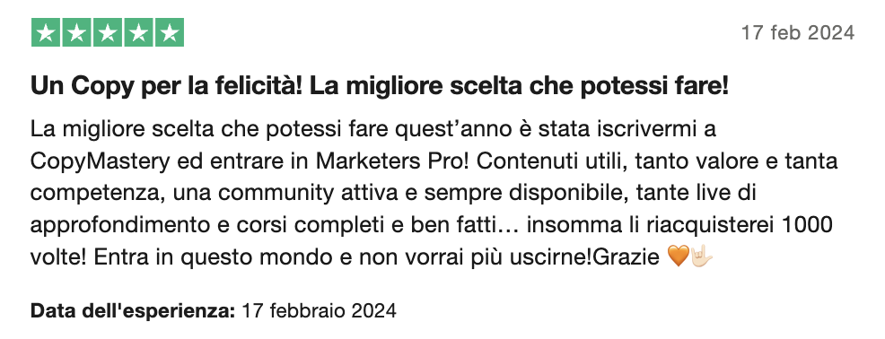 Love Page CopyMastery 4