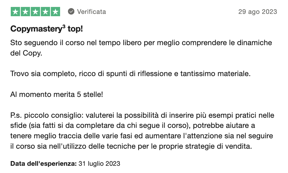 Love Page CopyMastery 6