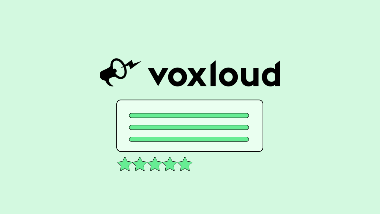 recensione voxloud
