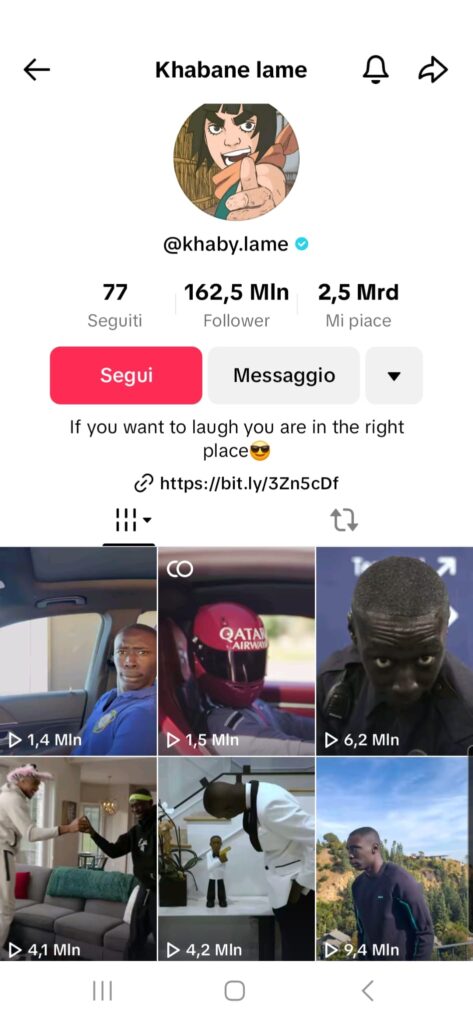 profilo tiktok khaby lame
