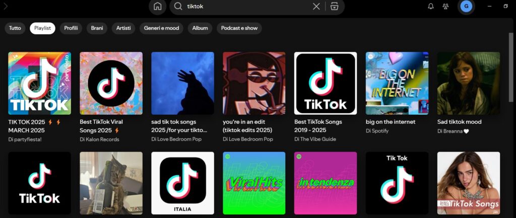 trend tiktok spotify