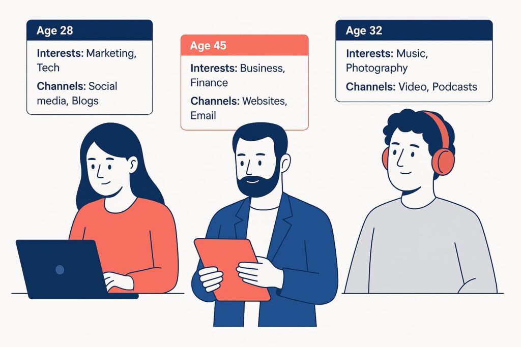 media plan buyer personas