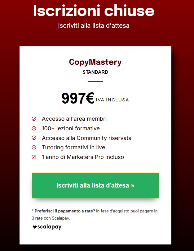 psicologia di vendita scarcity